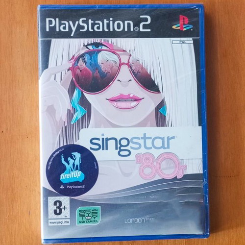 Singstar 80's PS2 sealed