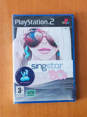 Singstar 80's PS2 σφραγισμένο