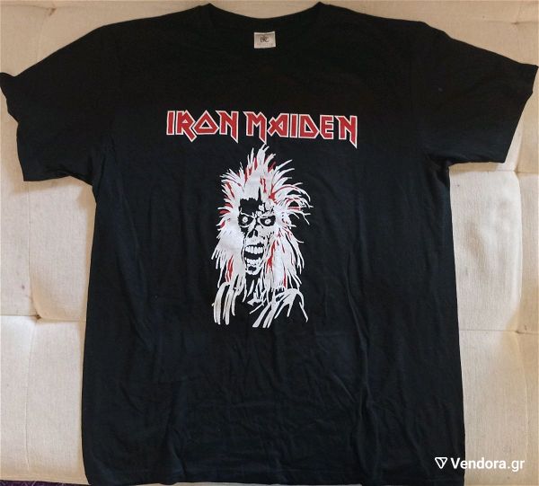  Iron Maiden British Tour 1980 T Shirt