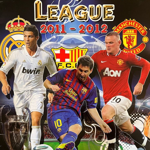 Άλμπουμ αυτοκόλλητων European League 2011-2012 μεταχειρισμένο, πάνω από 140 αυτοκόλλητα