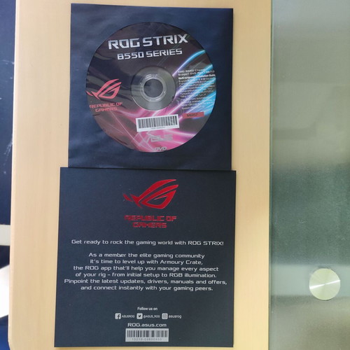 ASUS ROG Strix B550-F Gaming motherboard used, non-functional for repair or parts