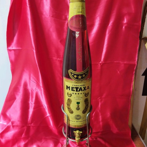 Metaxa brandy 3 liters sealed