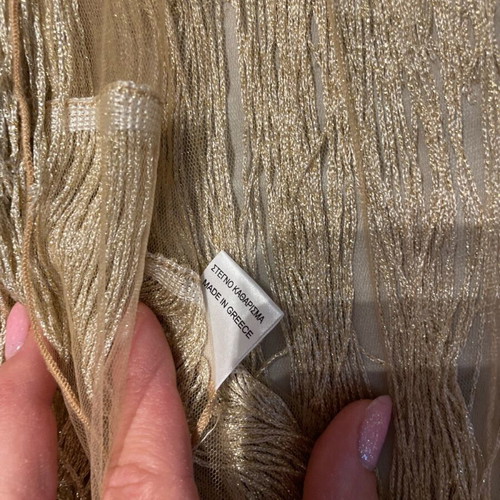 Silk kimono Dolce Domenica like new, beige and gold