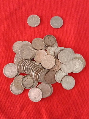 50 Lepta Greece coin set 68 pieces like new, 1950-1970 decade