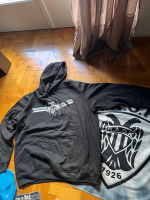 PAOK sweatshirt new with stickers