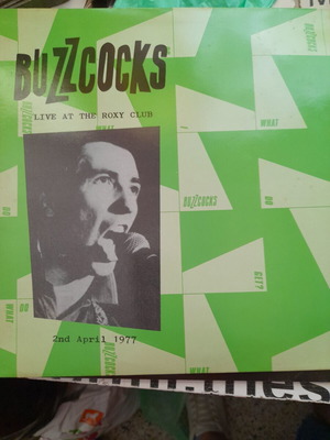 Δίσκος βινυλίου Buzzcocks Live at the Roxy Club μεταχειρισμένος, ροκ