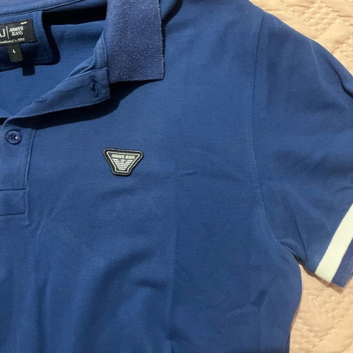 Armani Jeans αντρική μπλούζα μπλε σαν καινούργιο, μέγεθος L