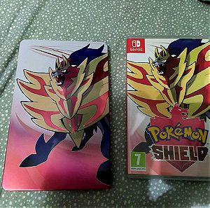 Pokémon Shield + Steelbook
