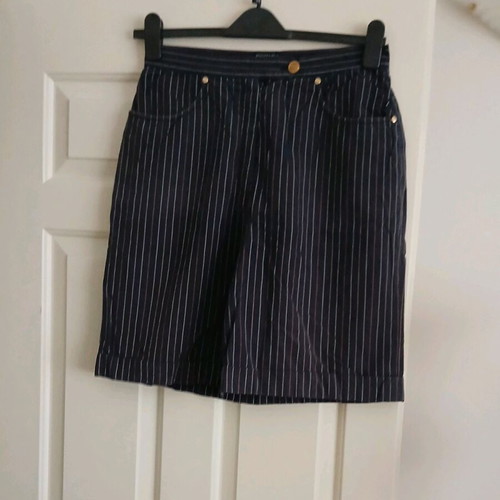 Escada Sport striped bermuda culottes like new, cotton
