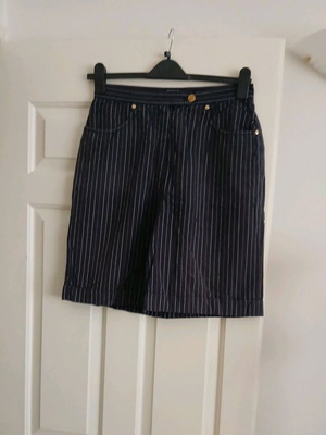 Escada Sport striped bermuda culottes like new, cotton