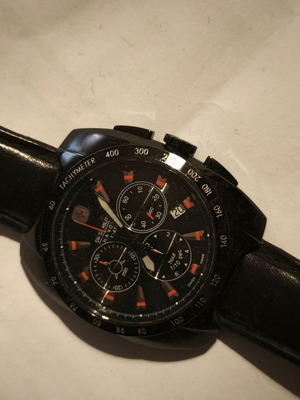 Swiss Military Hanowa wristwatch like new, black, extra strap, box