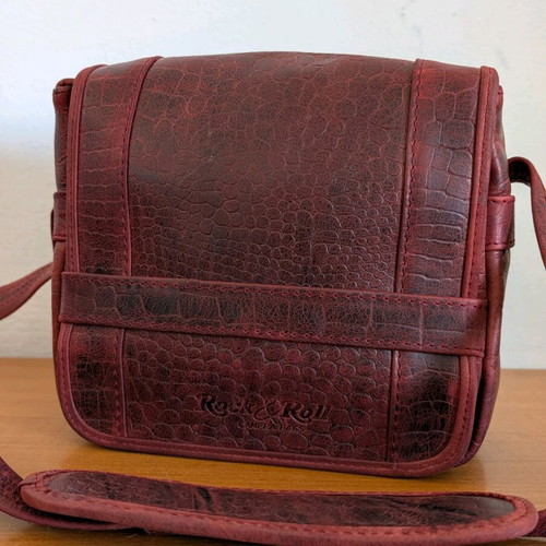 Rock & Roll leather camera bag used