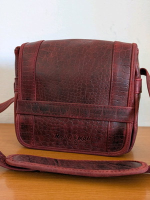 Rock & Roll leather camera bag used