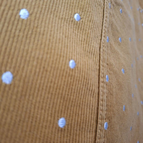 Cotton corduroy skirt TU mustard-yellow size 50-52 like new