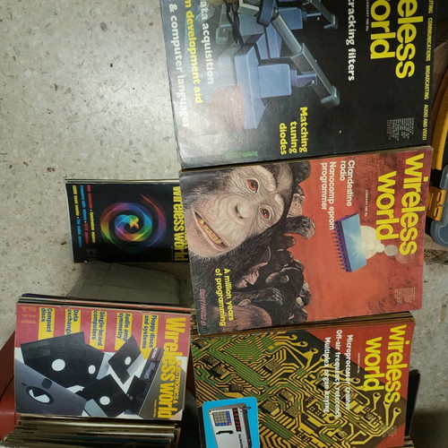 Wireless World 95 English magazines used 1977-1986