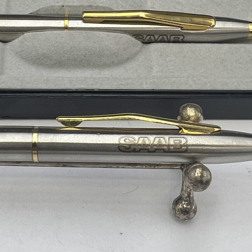 Saab promotional pen and pencil set new in box