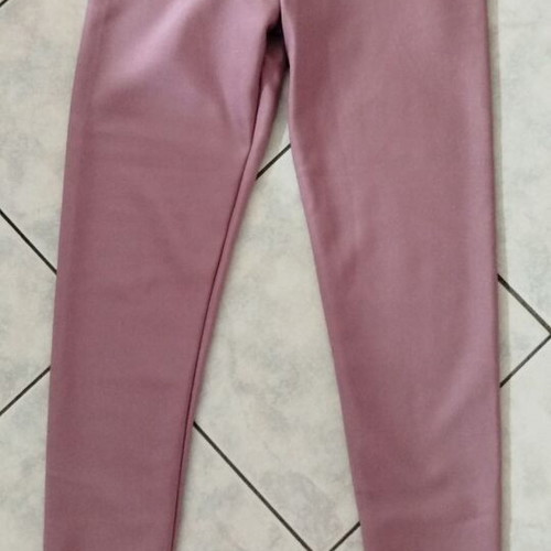 Benissimo thick fabric leggings used, dusty pink, size M