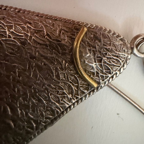Silver earrings like new, handmade from Egypt