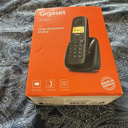 Gigaset A180 cordless phone, sealed in box