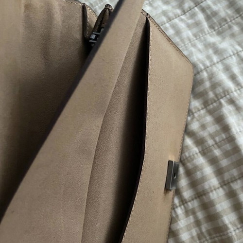 Dionysus shoulder bag used, brown tan leather