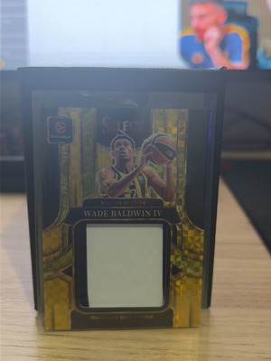 Wade Baldwin /10 Patch New, Authentic