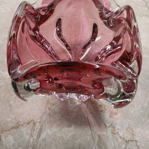 Vintage handmade Bohemian crystal decor like new