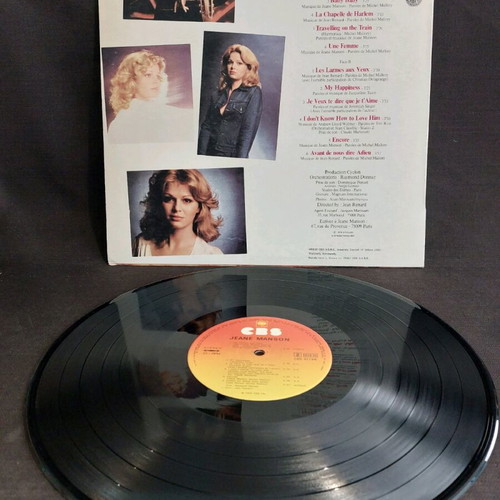 Jeane Manson vinyl used, pop, in very good condition