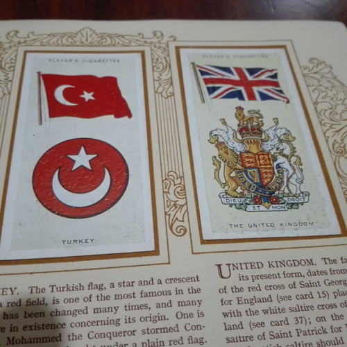 John Player cigarette cards used, complete set of 50 pieces