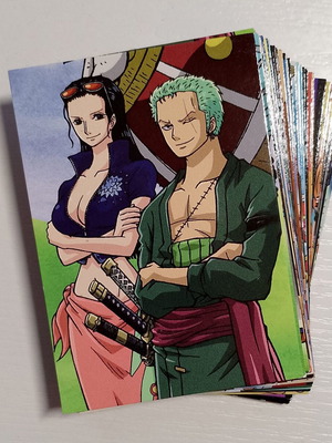 One Piece Panini single cards, set of 38