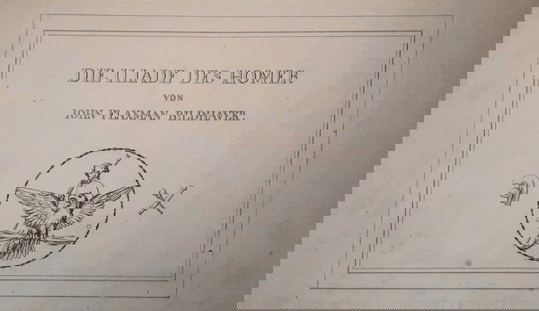 34 ΧΑΛΚΟΓΡΑΦΙΕΣ FLAXMAN J. DIE ILIADE DES HOMER