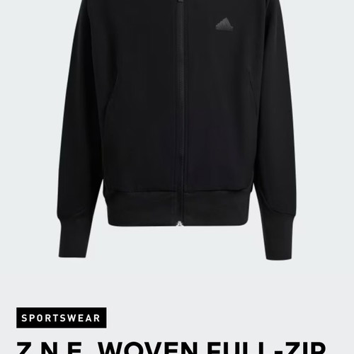 Adidas jacket kids new, black, size 164 cm