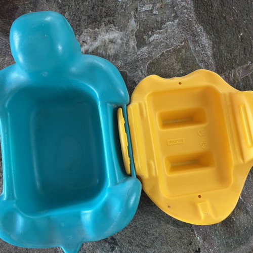 Curver turtle stool with storage