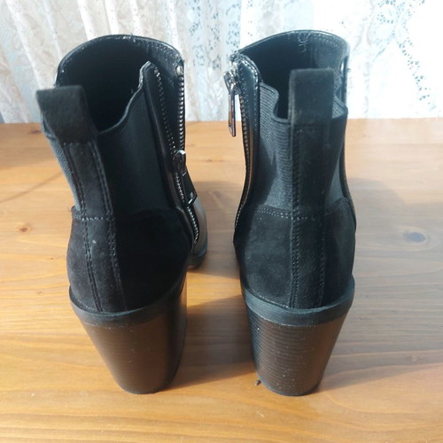 Black ankle boots with heel new, size 37 from Bershka