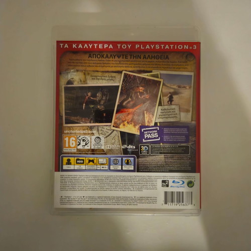 Uncharted 3: Drake's Deception for PlayStation 3 Essentials used