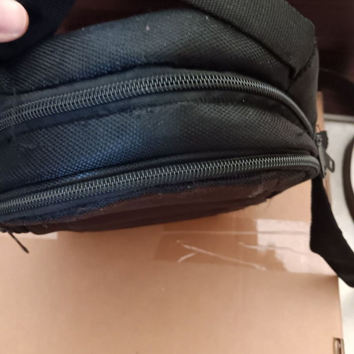 Men's bag used, black