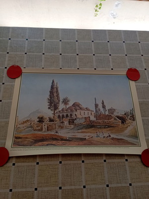 Decorative print Fetiche Mosque and the Winds (Plaka) new
