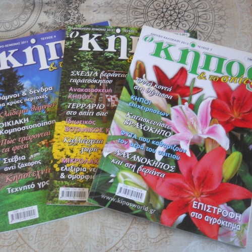 Kipos magazine used, set of 3 issues