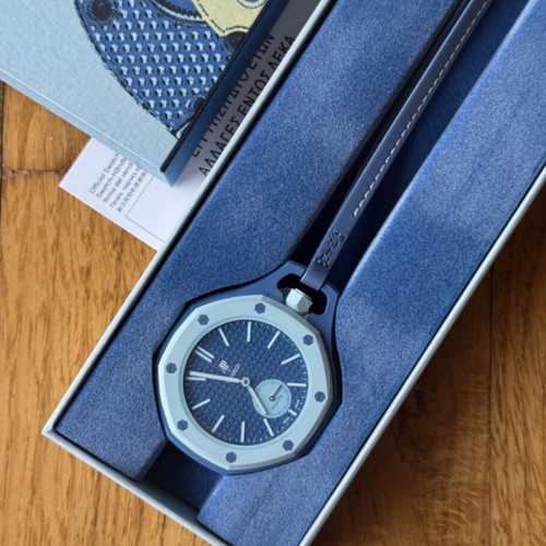 AP x Swatch Royal Pop Lan Ba watch, blue