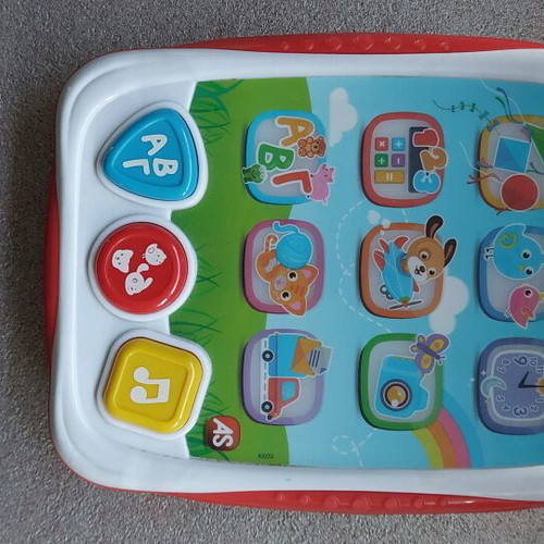 Clementoni AS Baby Tablet Educational Toy used