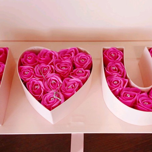 Soap leaf roses new decorative