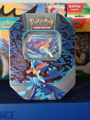 Pokémon TCG Quaquaval ex Tin Paldea Partners new, sealed