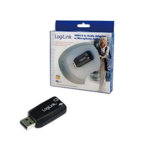 Logilink external sound card 5.1 USB to 3.5mm jack new