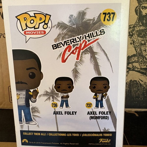 Funko POP Axel Foley vinyl figure like new