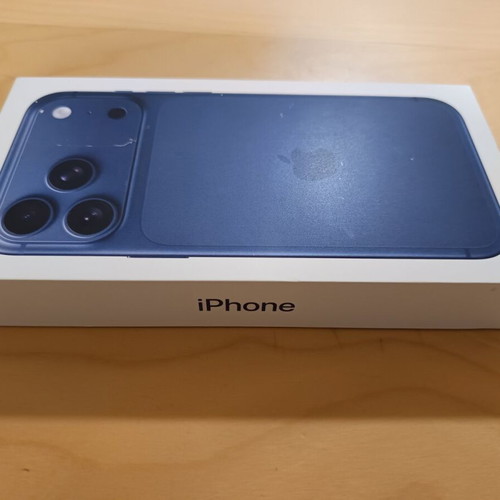 I Phone 17 Pro Max blue 512 GB new