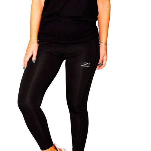 Legendary Yoga Leggings Flexyoga, black, 7/8 length