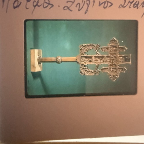 Collectible slides lot 4 with Byzantine and ecclesiastical relics, like new