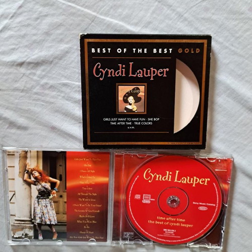 Cyndi Lauper Time After Time CD used, limited gold edition