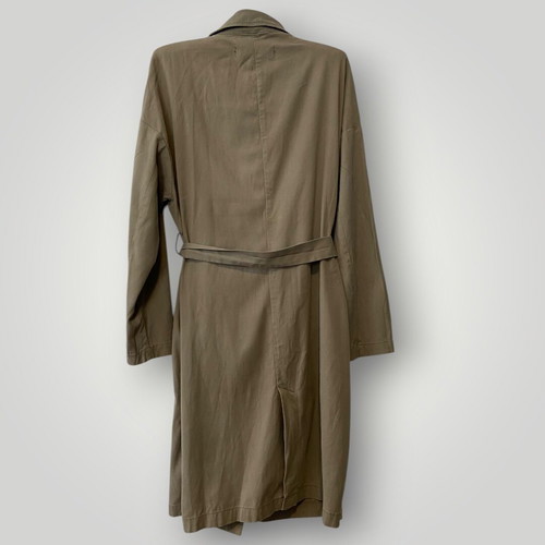 Zara trench coat used, light olive green, size S
