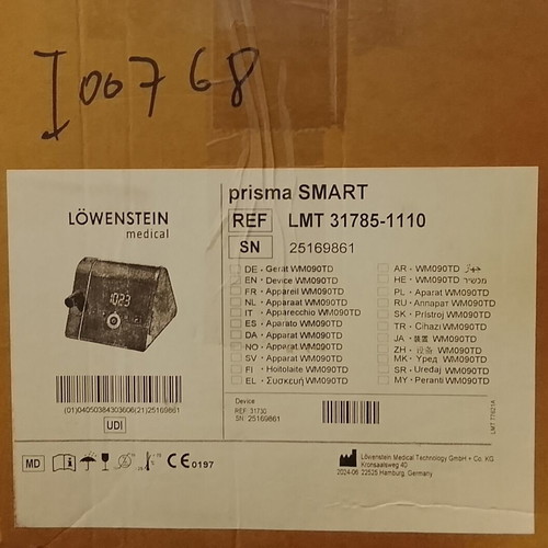 CPAP Lowenstein Medical Prisma Smart new 2024 model