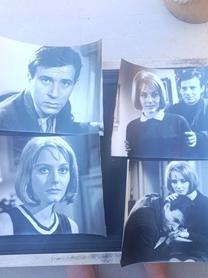 Authentic lobby stills from the movie O Emporakos 1967, used set of 4